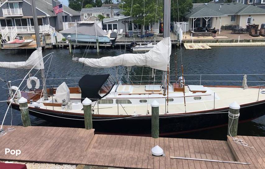 Slide: The Image of Hinckley Yachts Bermuda 40 Mark III Yawl 1974 - 7