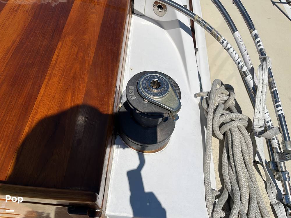Slide: The Image of Hinckley Yachts Bermuda 40 Mark III Yawl 1974 - 92