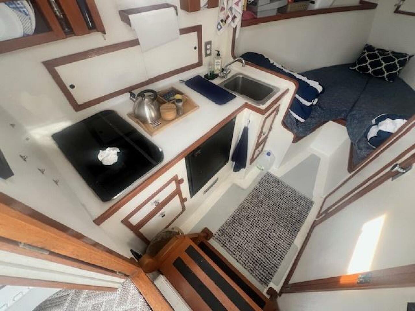 Slide: The Image of Hinckley Yachts Lobster Style Cruiser With Flybridge 1989 - 5175090