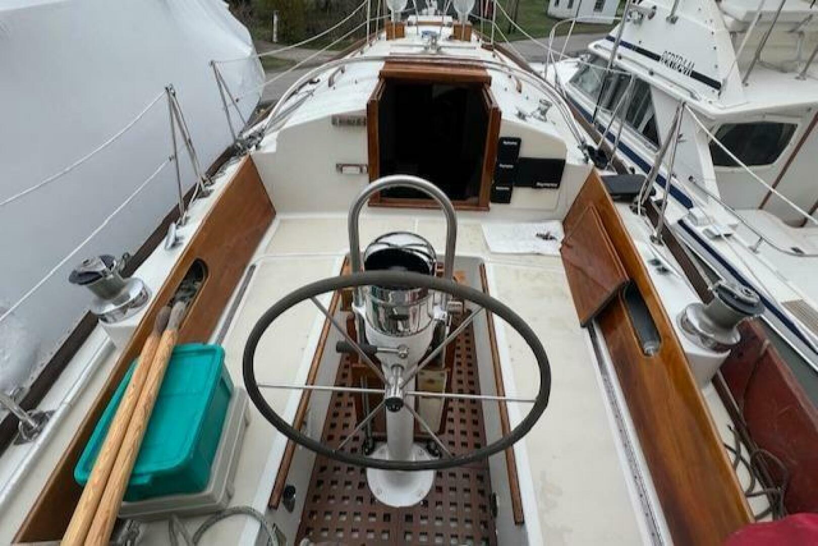 Slide: The Image of Hinckley Yachts Pilot 35 Sloop (Hull #100) 1967 - 5145851