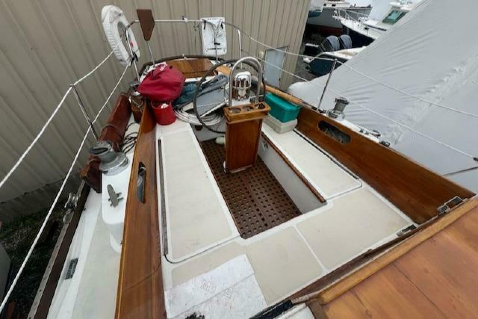 Slide: The Image of Hinckley Yachts Pilot 35 Sloop (Hull #100) 1967 - 5145852