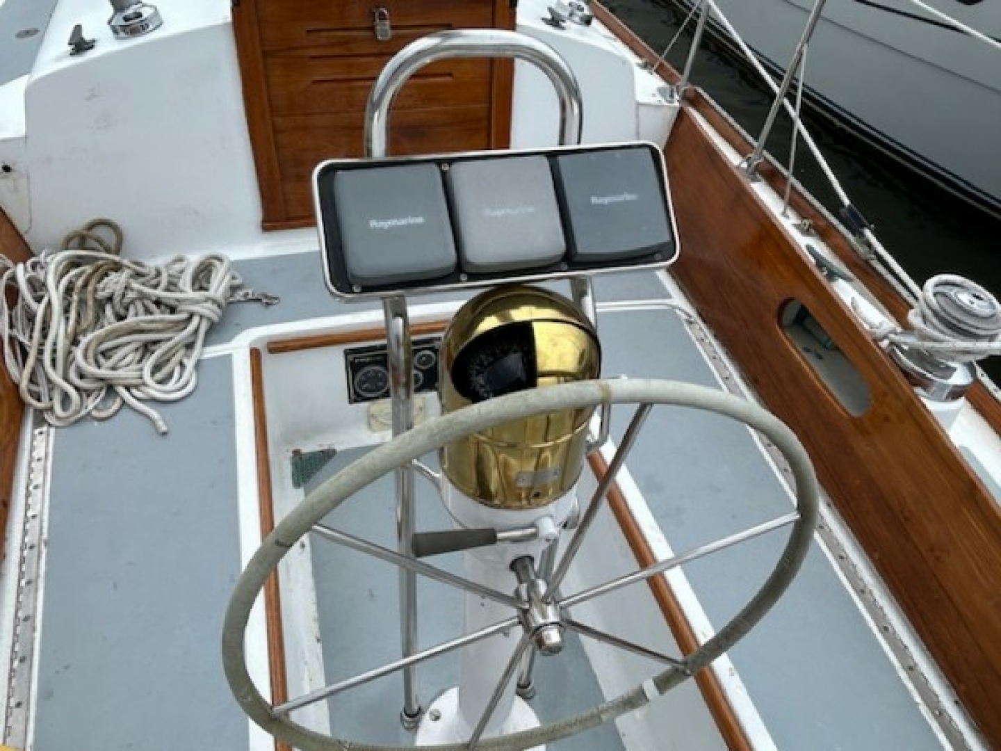 Slide: The Image of Used Sail Monohull for sale 1965 HINKLEY YACHTS Pilot Yawl 35 - BEAM REACH - 5302265