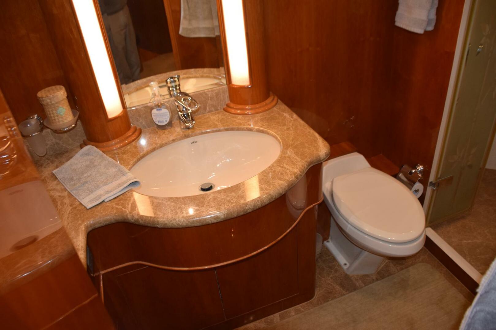 Slide: The Image of His and Hers Master Stateroom Head    - 28