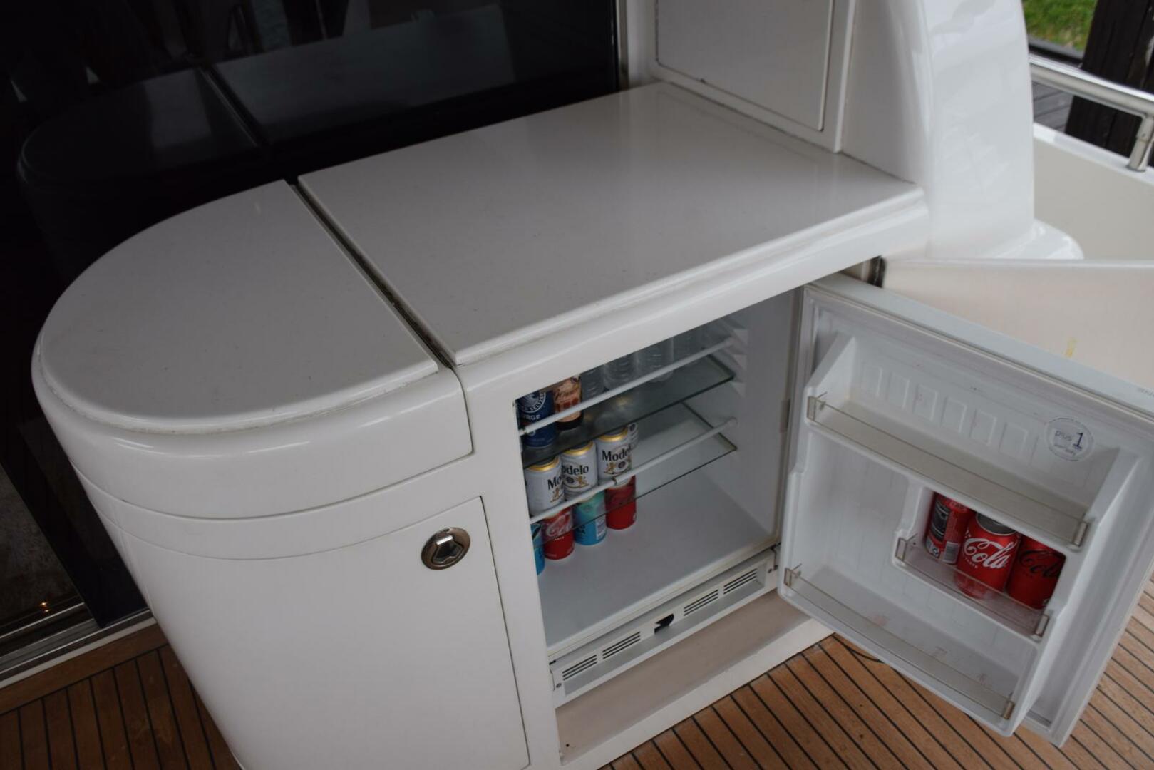 Slide: The Image of Aft Deck Refrigerator, Stone Top Cabinet for Serving   - 68