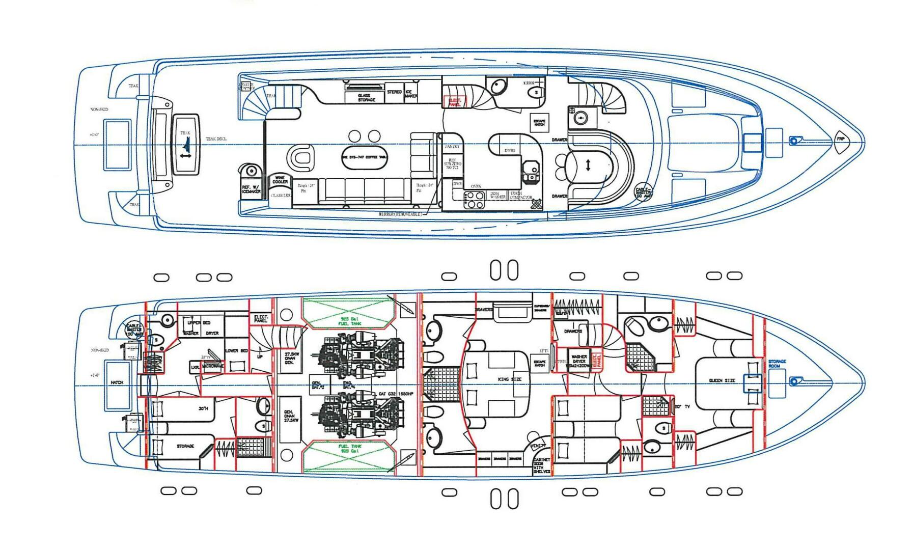Slide: The Image of GA of Main and Lower Decks - 84