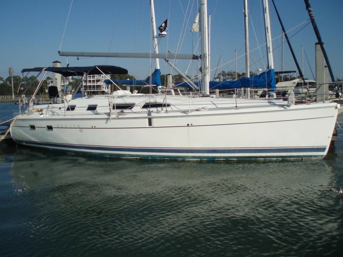 Slide: The Image of Used Sail Monohull for sale 2005 Hunter 41 AC - BIG DOOR PRIZE - 5086162
