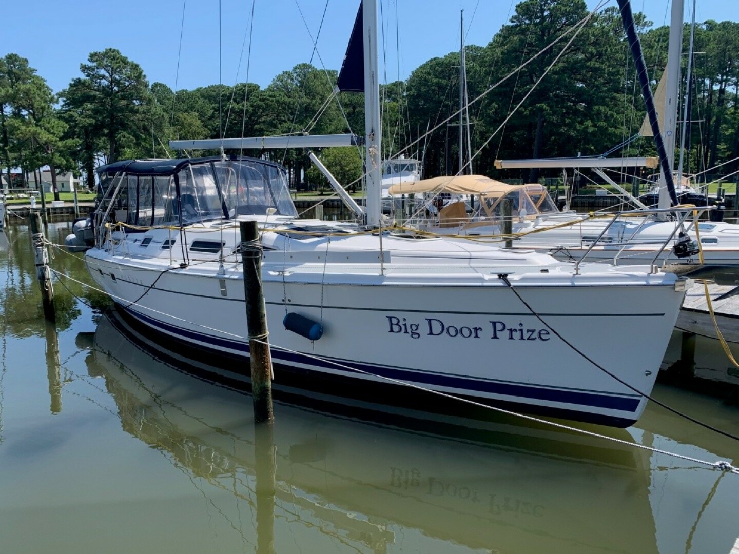 Slide: The Image of Used Sail Monohull for sale 2005 Hunter 41 AC - BIG DOOR PRIZE - 5086234