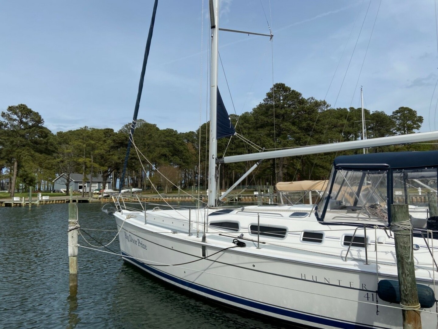 Slide: The Image of Used Sail Monohull for sale 2005 Hunter 41 AC - BIG DOOR PRIZE - 5086233