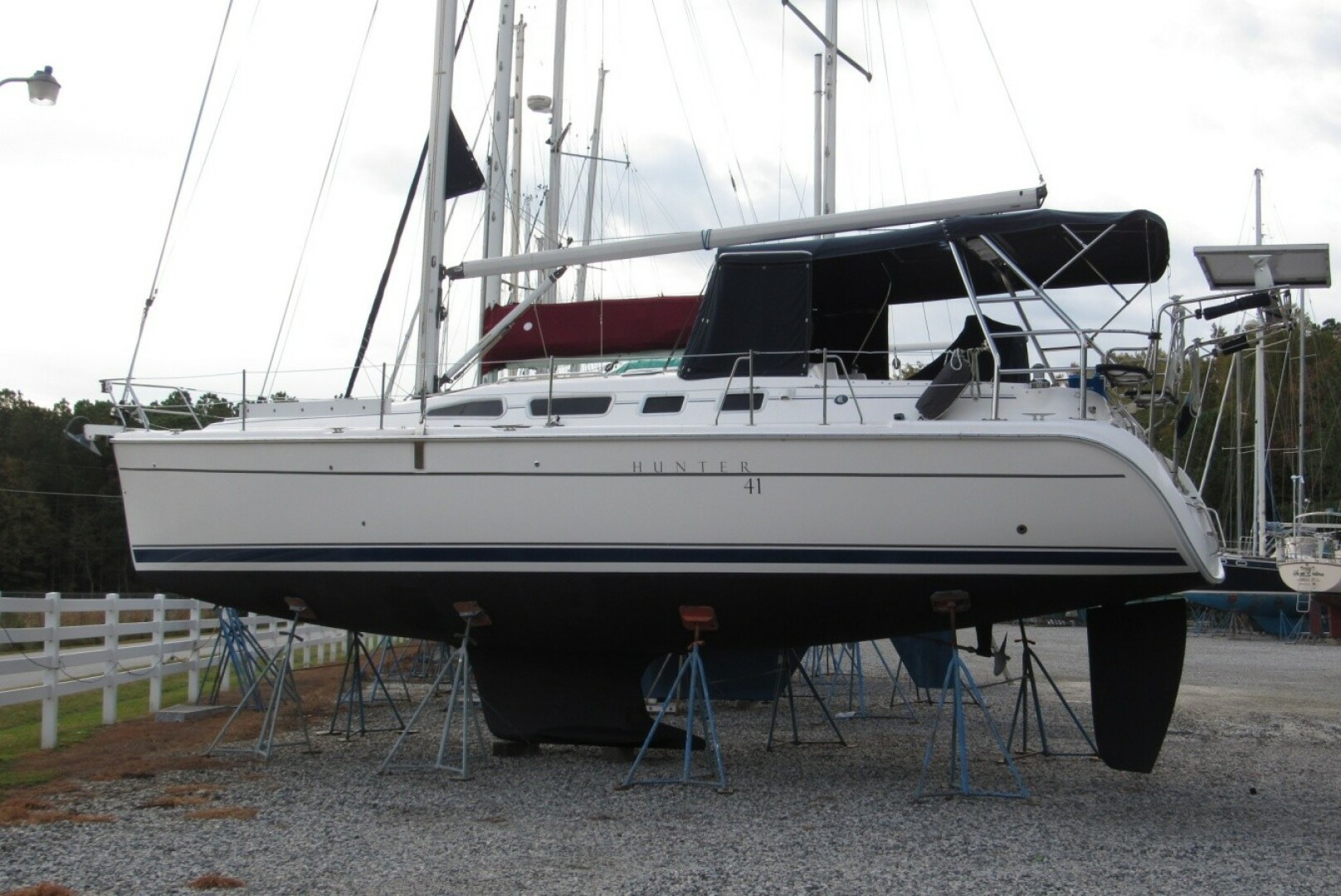 Slide: The Image of Used Sail Monohull for sale 2005 Hunter 41 AC - BIG DOOR PRIZE - 5086144