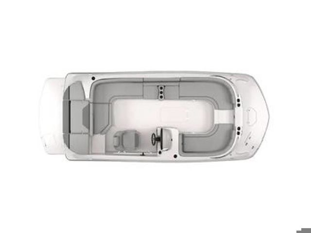 Slide: The Image of 2026 Hurricane SunDeck Sport 201 IO boat layout, featuring spacious seating and modern design. - 14