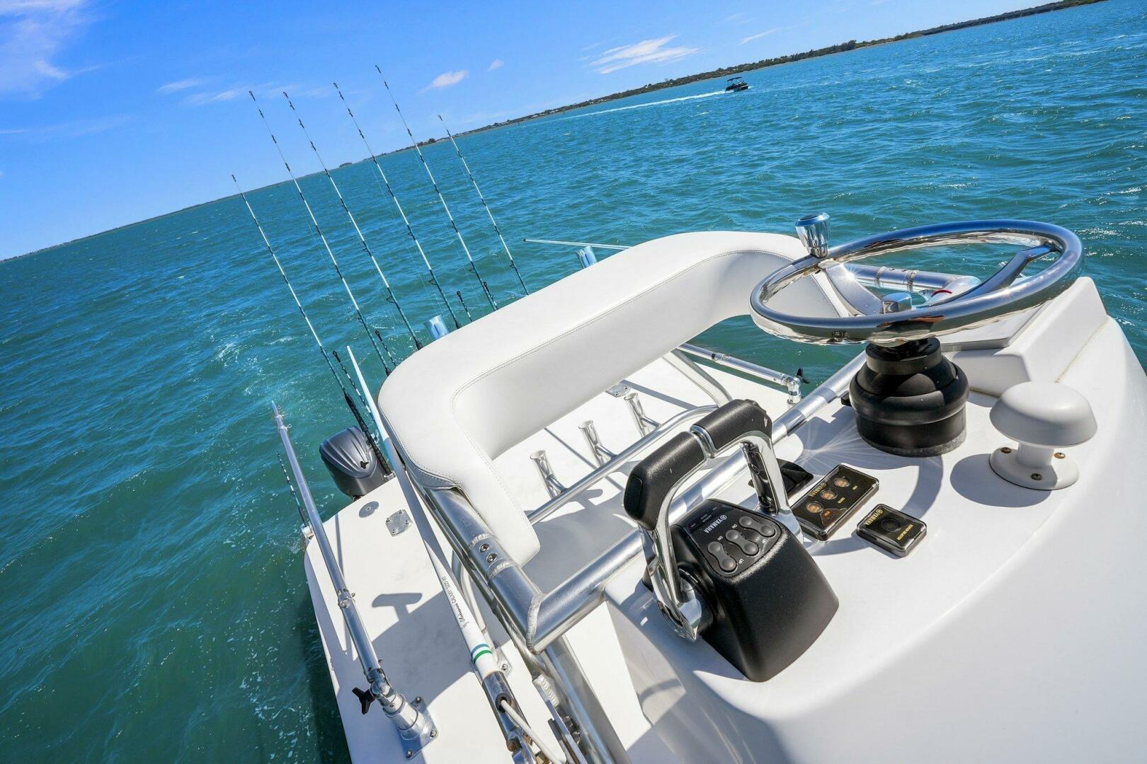Slide: The Image of 2015 39 Invincible Center Console - Crows Nest Helm - 4389697