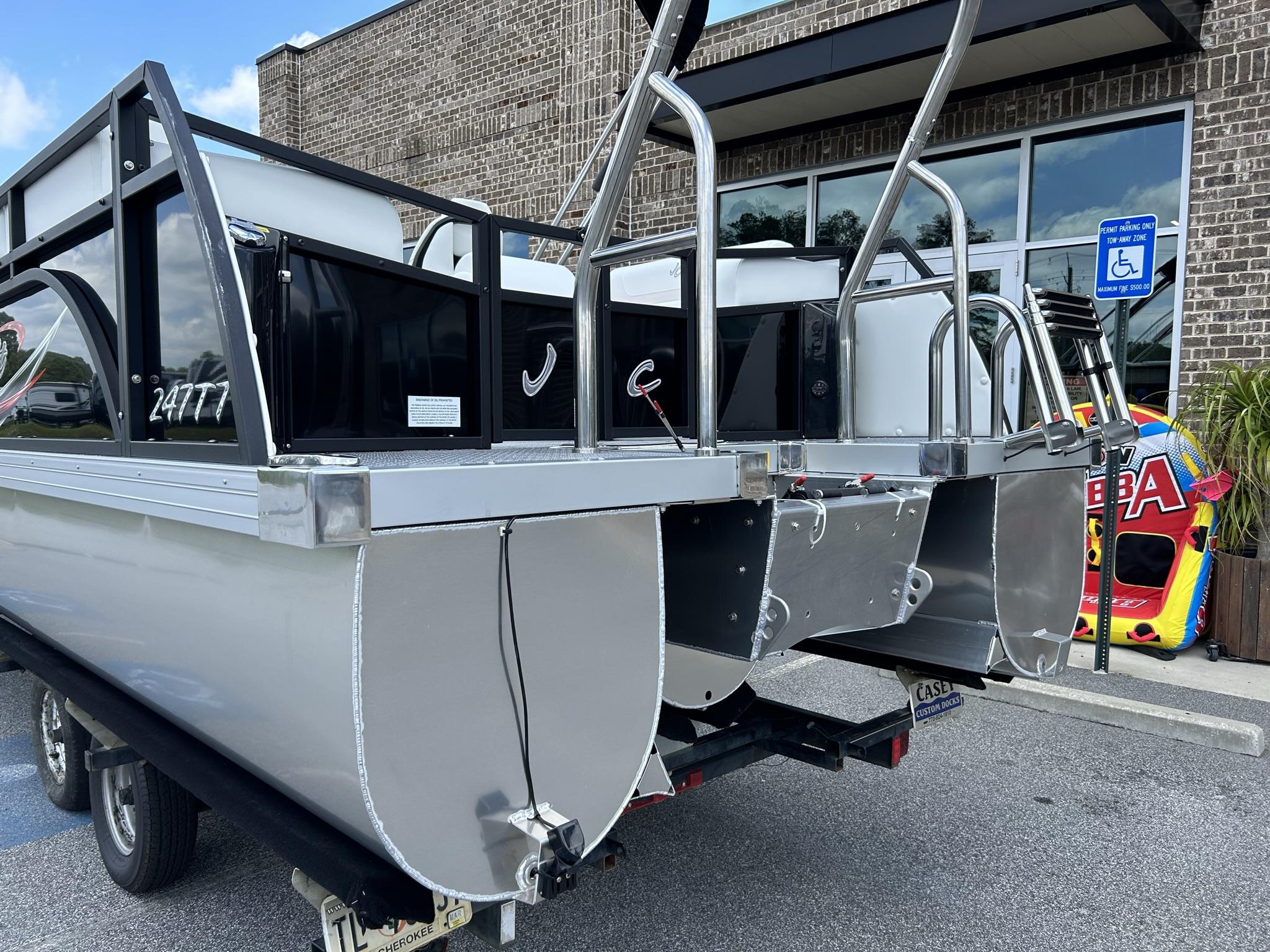 Slide: The Image of 2024 JC 247 TT - DSL Sport boat with Suzuki 250HP engine on trailer. - 10