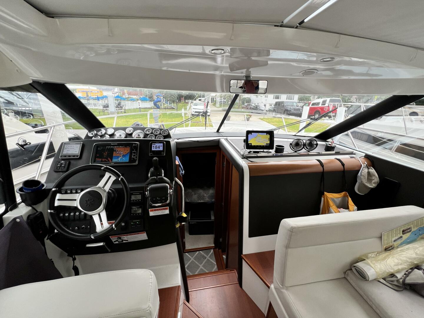 Slide: The Image of Helm and STBD seating  Helm and Passenger seating view - 5454540