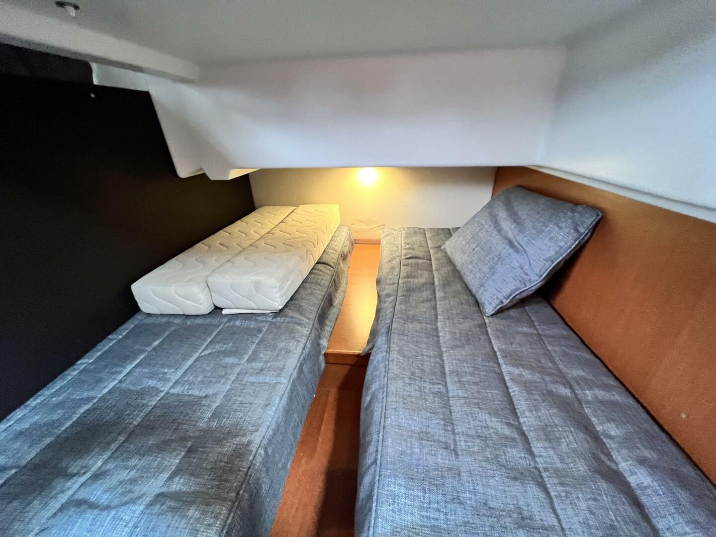 Slide: The Image of STBD Cabin View Twin bunks view of stbd cabin - 5454581