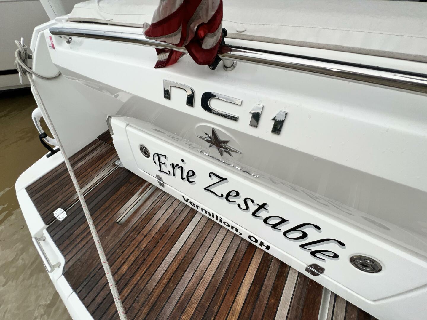 Slide: The Image of Name of vessel aft Name of vessel with Model number in the water - 5454534