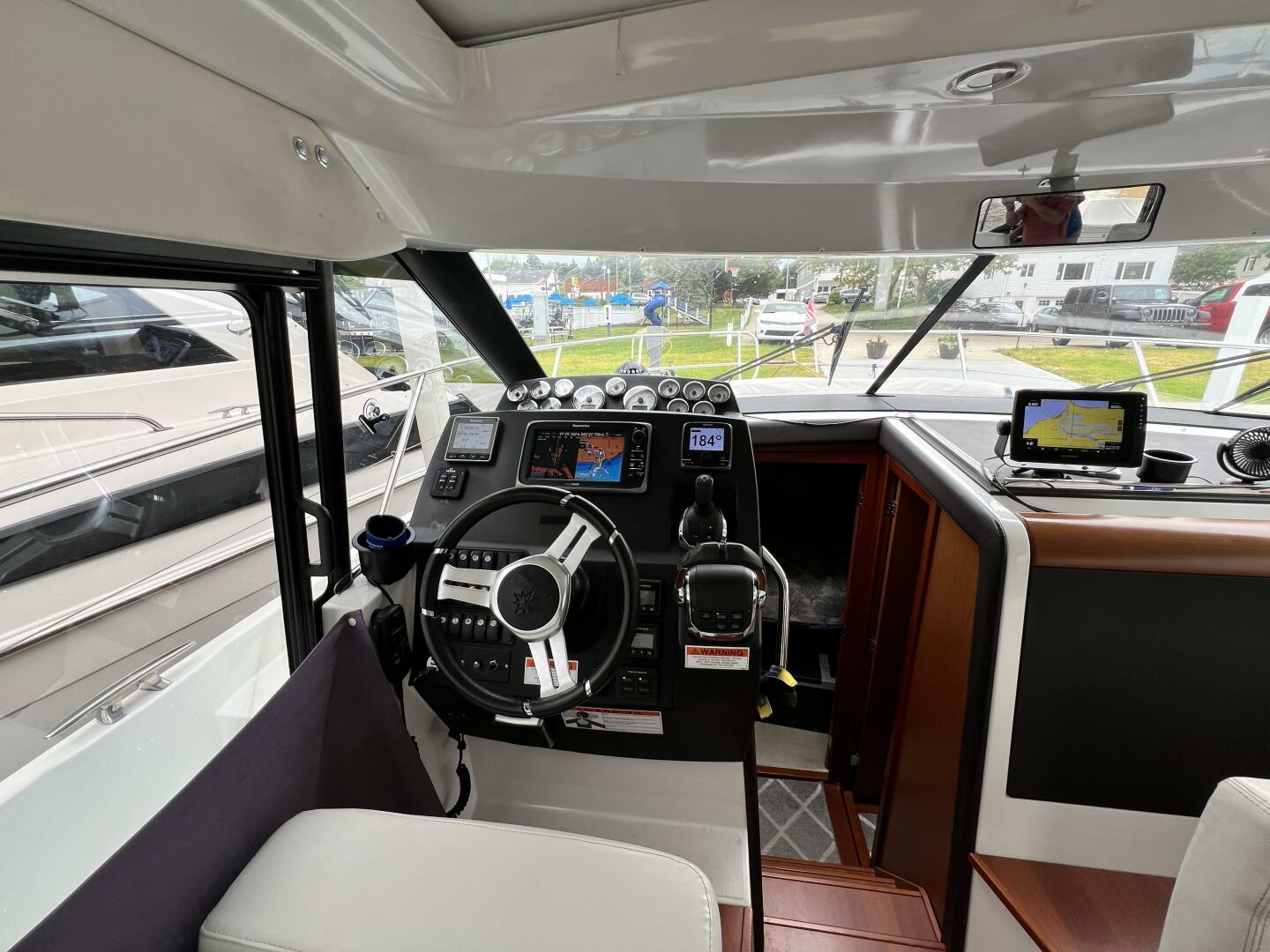 Slide: The Image of Helm Looking forward Looking forward at helm and window - 5454541