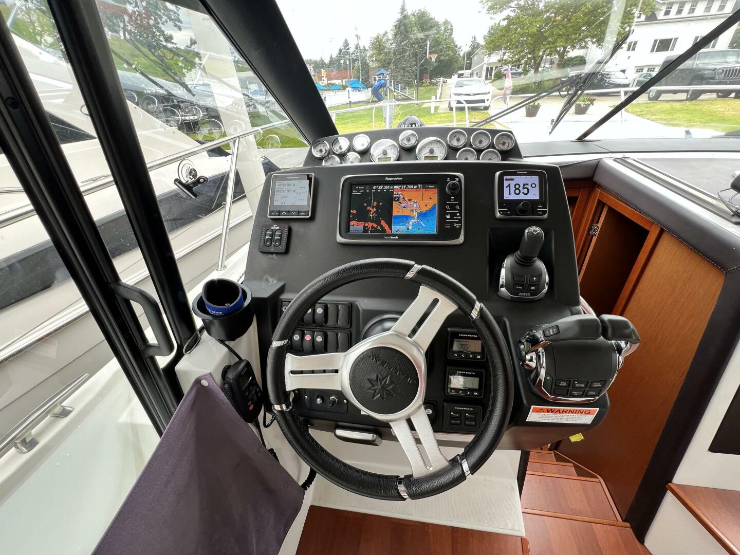 Slide: The Image of Helm from Captians Chair Looking forward from captains chair - 5454544
