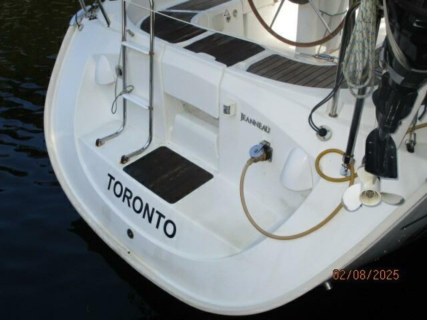 Slide: The Image of 37' Jeanneau swimplatform - 5028139