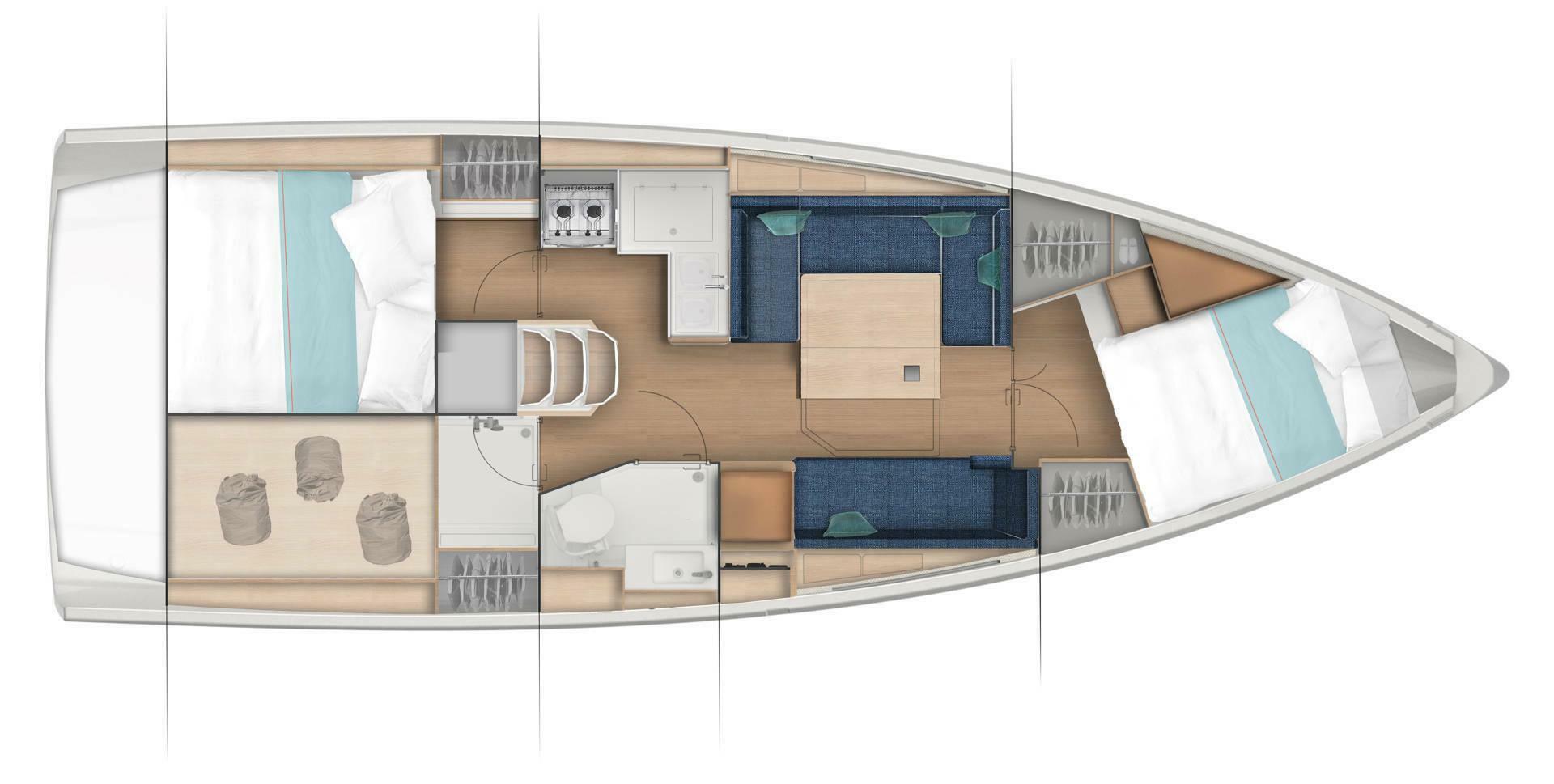 Slide: The Image of Jeanneau Sun Odyssey 380 2025 - 4958327