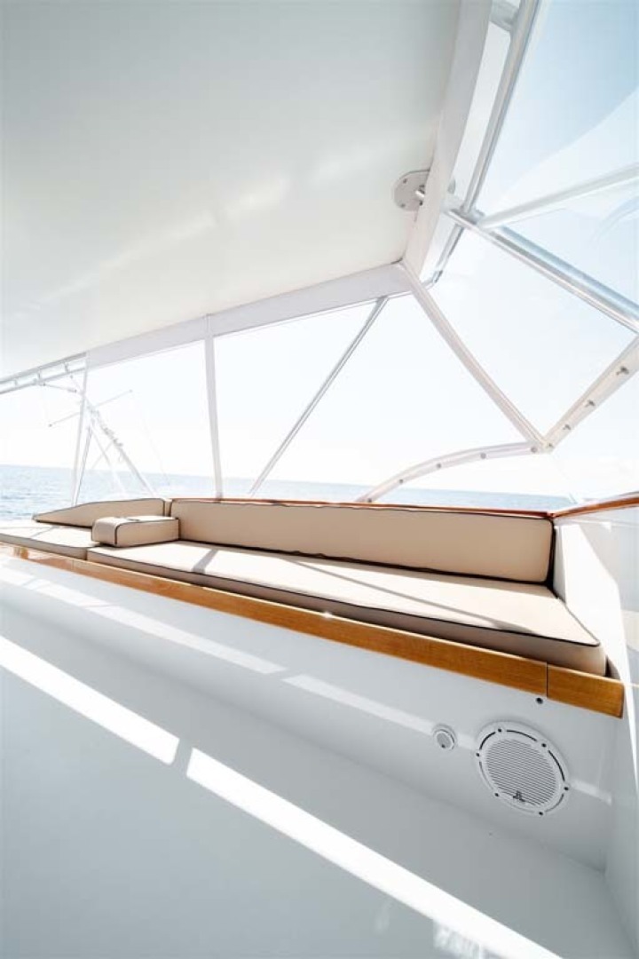 Slide: The Image of Flybridge Port Forward Seating - 44