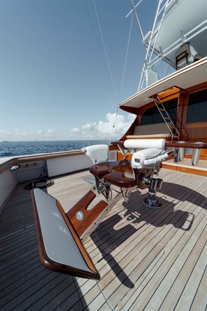 Slide: The Image of Blue Water Tuna Chair with Offset Stanchion - 62