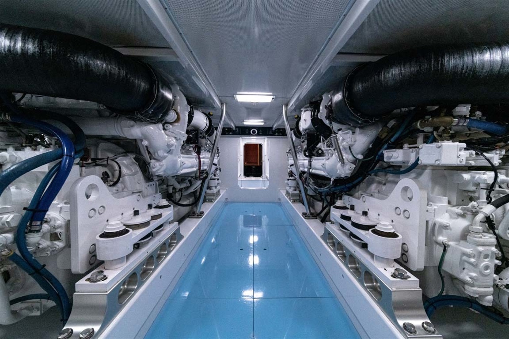 Slide: The Image of (2) 16 Cylinder DDEC MTU Series 2000 M-91 - 2000 HP - 69