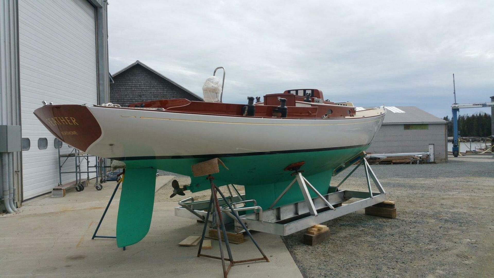 Slide: The Image of Joel White Center Harbor 31 Sloop 1997 - 5146440