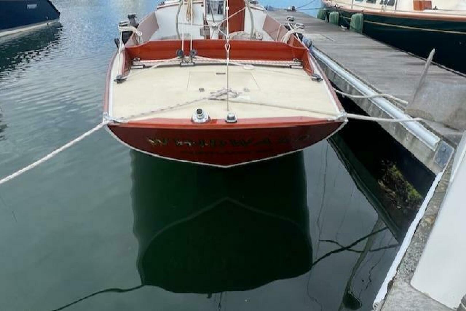Slide: The Image of Joel White Center Harbor 31 Sloop 1997 - 5146442