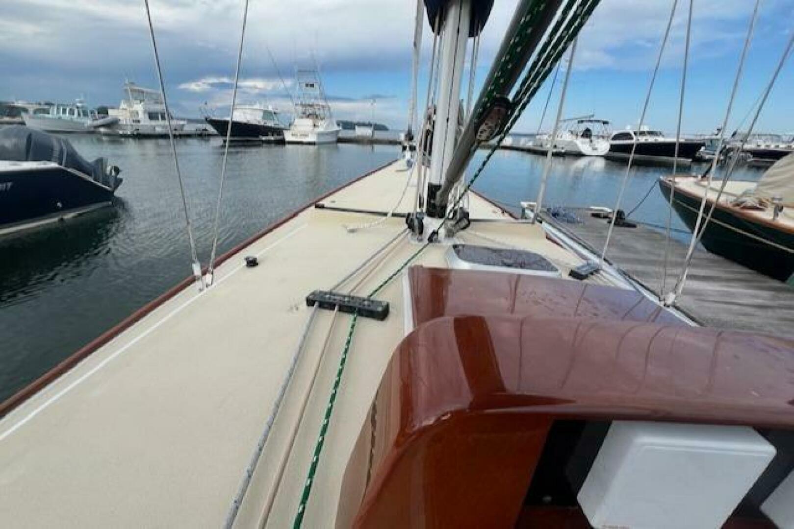 Slide: The Image of Joel White Center Harbor 31 Sloop 1997 - 5146445