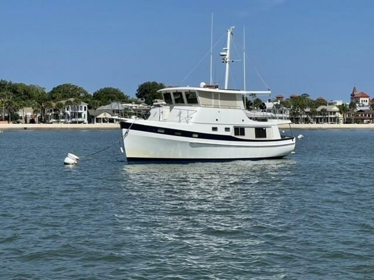 Slide: The Image of 48' Kadey-Krogen port forward profile1 - 2