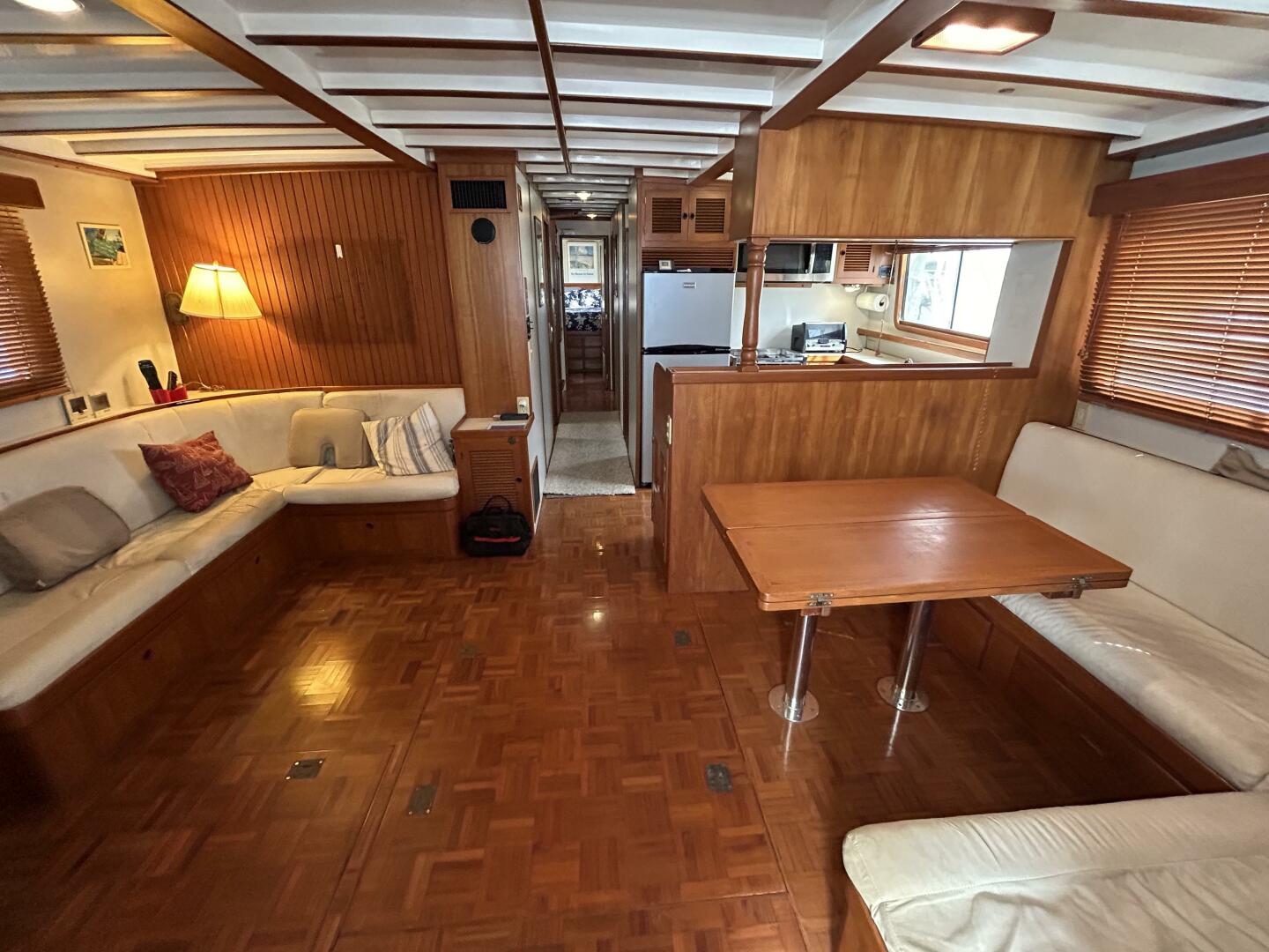 Slide: The Image of 48' Kadey-Krogen salon forward - 26