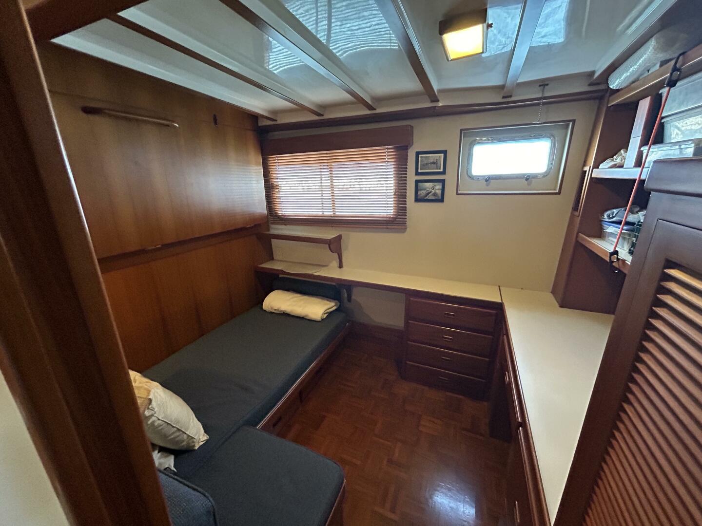 Slide: The Image of 48' Kadey-Krogen port guest stateroom1 - 45
