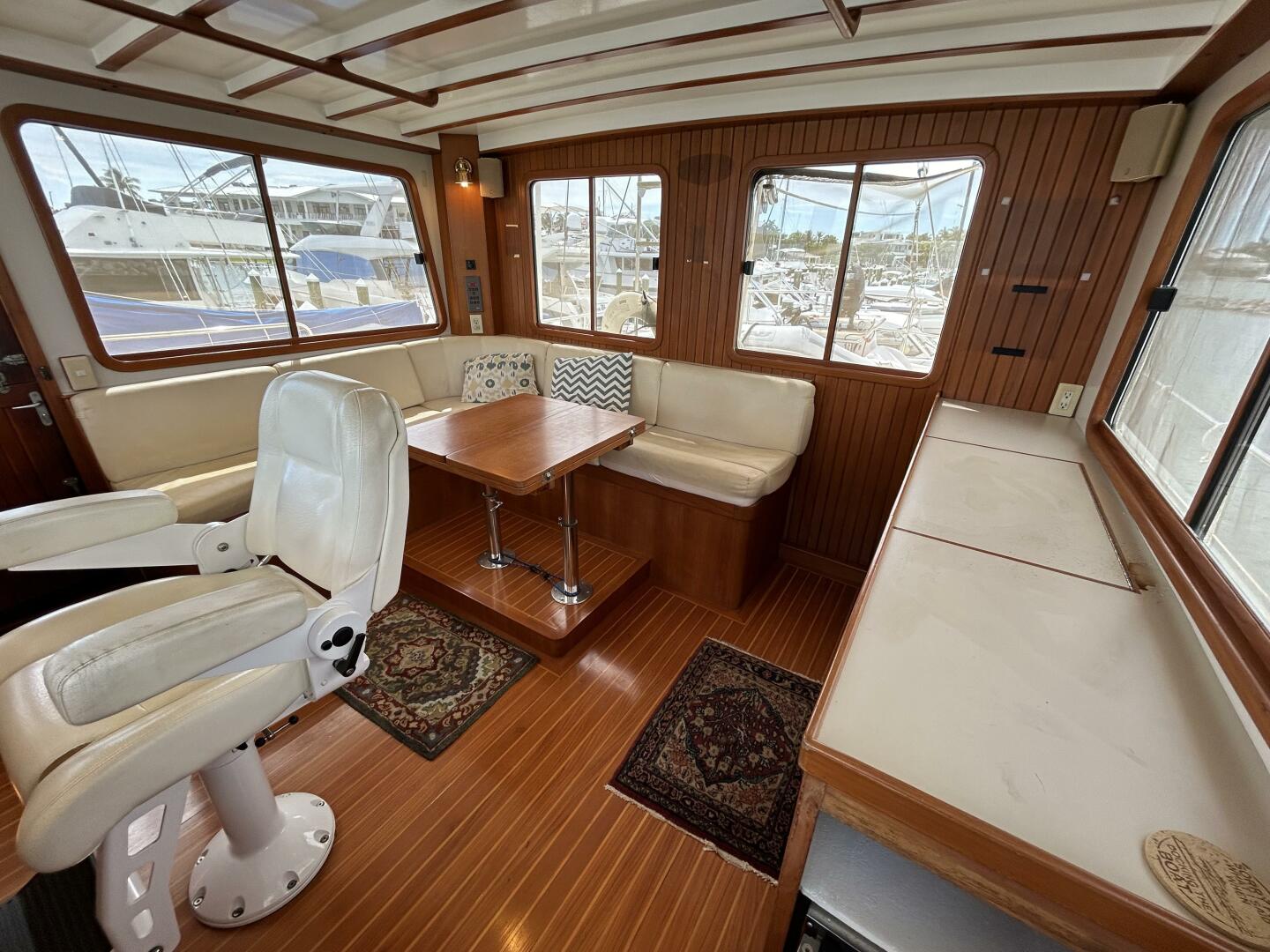 Slide: The Image of 48' Kadey-Krogen pilothouse aft - 52