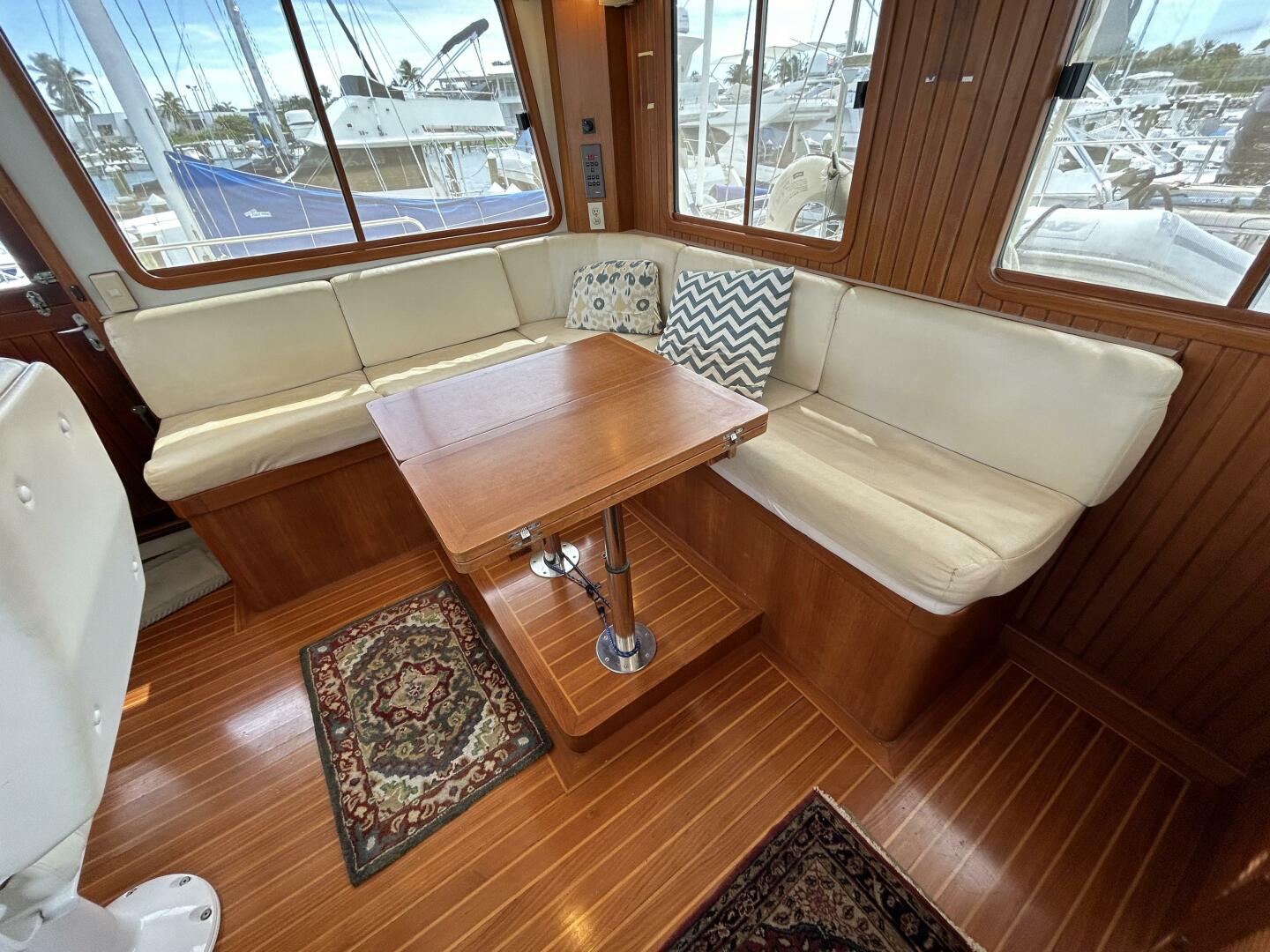 Slide: The Image of 48' Kadey-Krogen pilothouse seating1 - 58