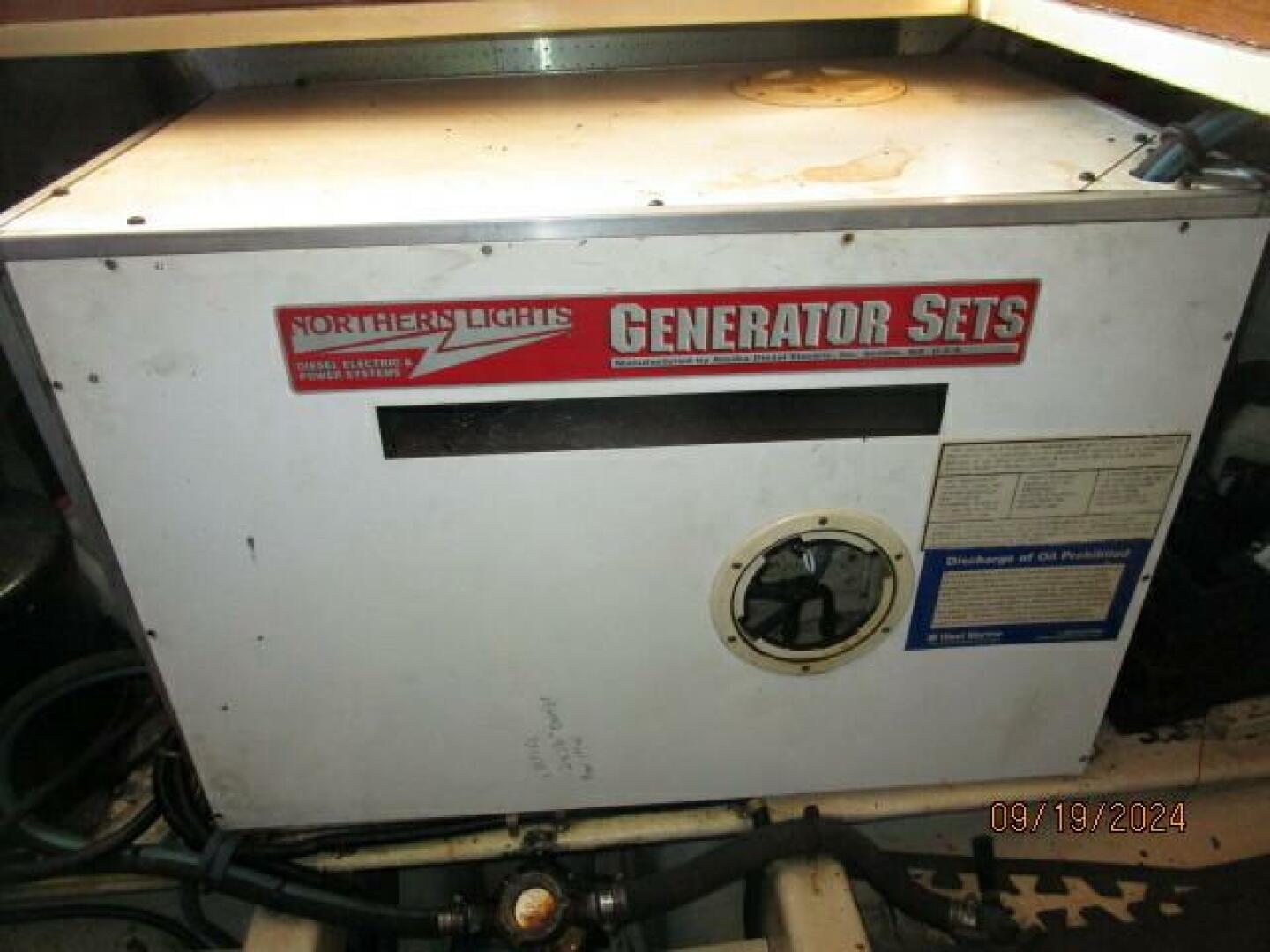 Slide: The Image of 48' Kadey-Krogen generator soundbox - 78