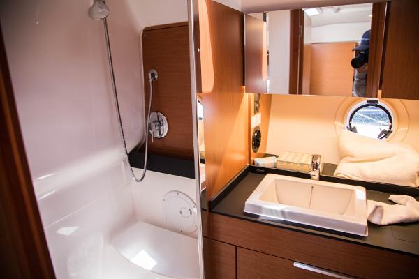 Slide: The Image of Modern bathroom in 2025 Keizer 42 yacht with shower and sink. - 31