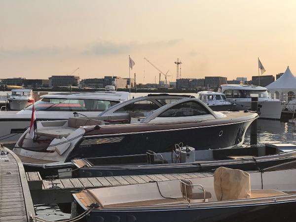 Slide: The Image of Luxury Keizer 42 yacht docked at marina, 2025 model. - 34