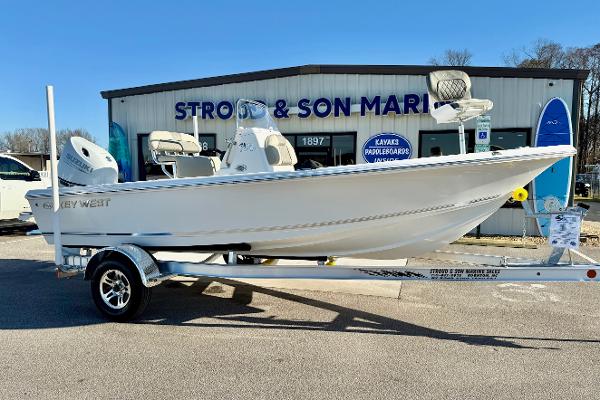 The Image of 2025 Key West 188 Bay Reef boat on trailer at Strother & Son Marine. - 0