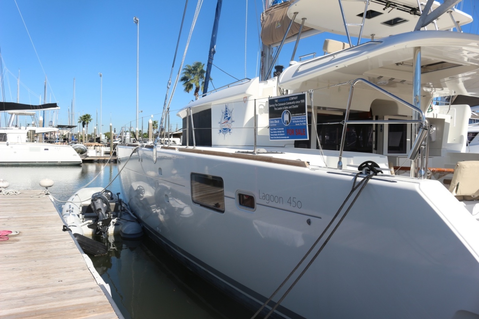 Slide: The Image of Used Sail Catamaran for sale 2012 Lagoon 450 - TEXAS GYPSEA - 4895527
