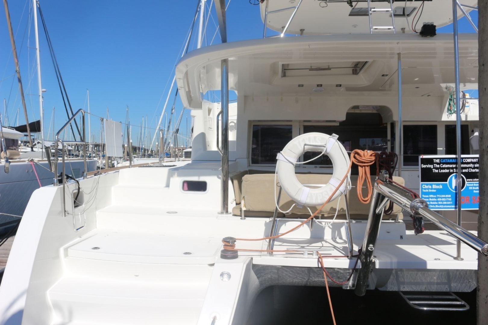 Slide: The Image of Used Sail Catamaran for sale 2012 Lagoon 450 - TEXAS GYPSEA - 4895517