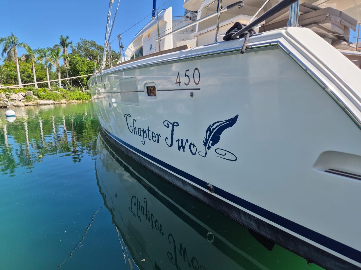 Slide: The Image of Used Sail Catamaran for sale 2014 Lagoon 450 - CHAPTER TWO - 4895649