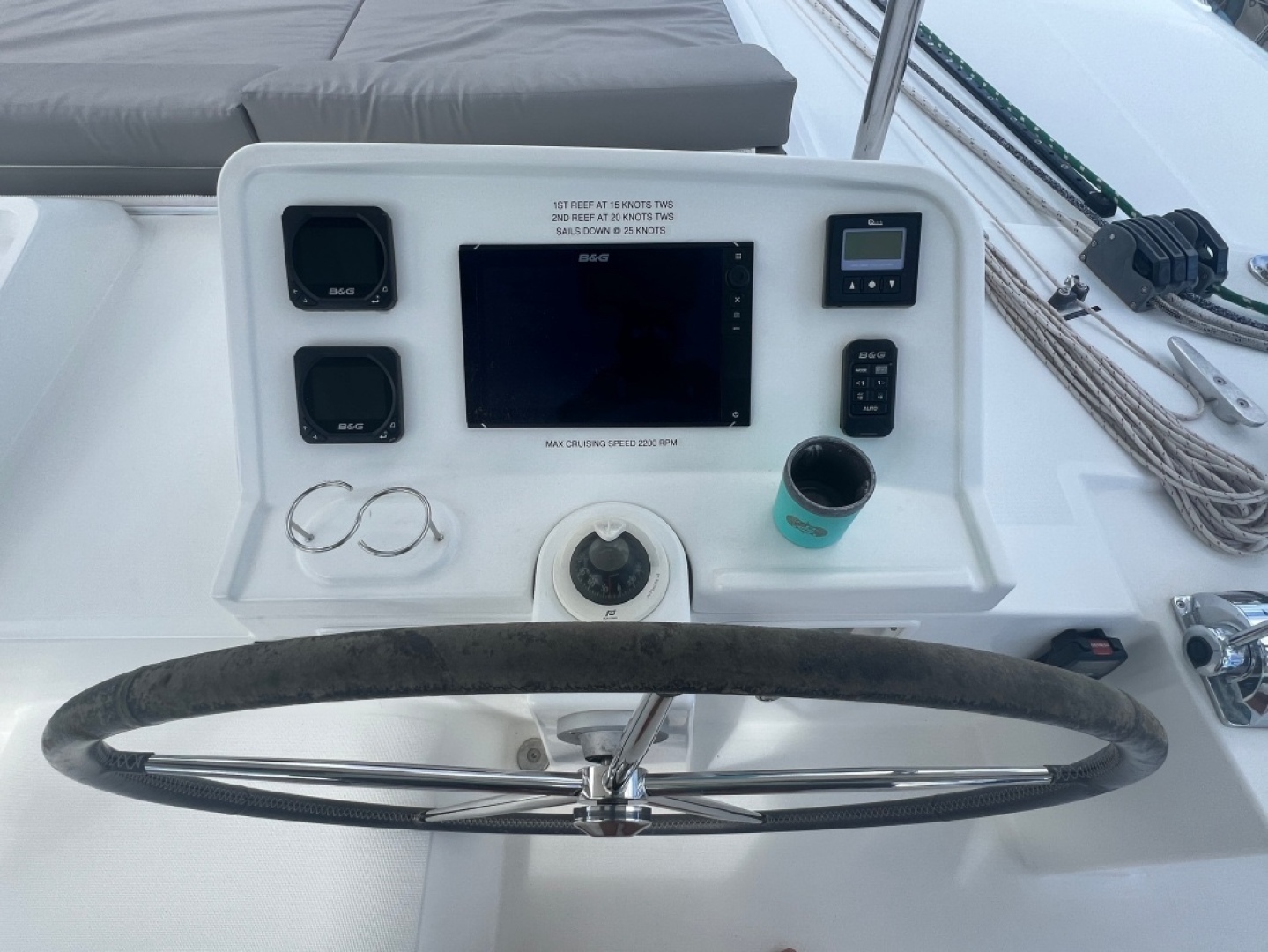 Slide: The Image of Used Sail Catamaran for sale 2016 Lagoon 450 - CONSPIRASEA - 5081385