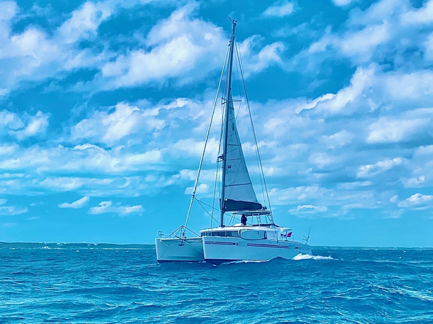 Slide: The Image of Used Sail Catamaran for sale 2017 Lagoon 450 - LARIMAR - 4893065