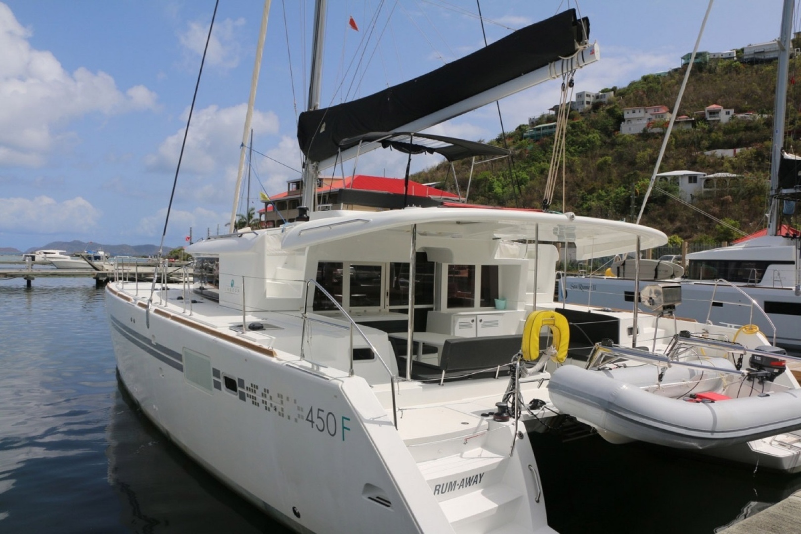 Slide: The Image of Used Sail Catamaran for sale 2018 Lagoon 450 - RUM AWAY - 5053949