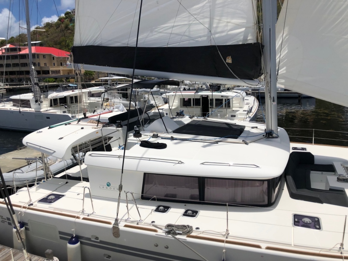 Slide: The Image of Used Sail Catamaran for sale 2018 Lagoon 450 - RUM AWAY - 5053934