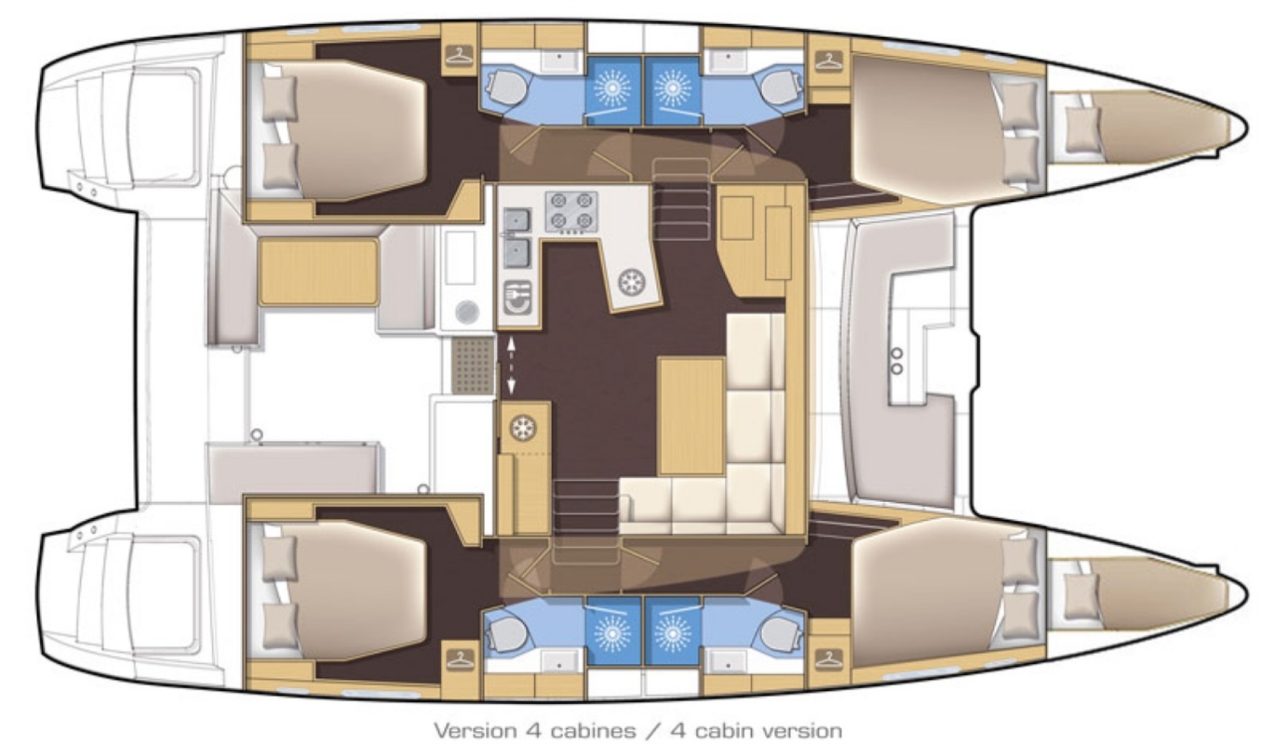Slide: The Image of Used Sail Catamaran for sale 2018 Lagoon 450 - RUM AWAY - 5053946