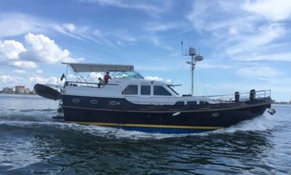 Slide: The Image of 2002 Linssen Grand Sturdy 470 Trawler (Underway) - 2