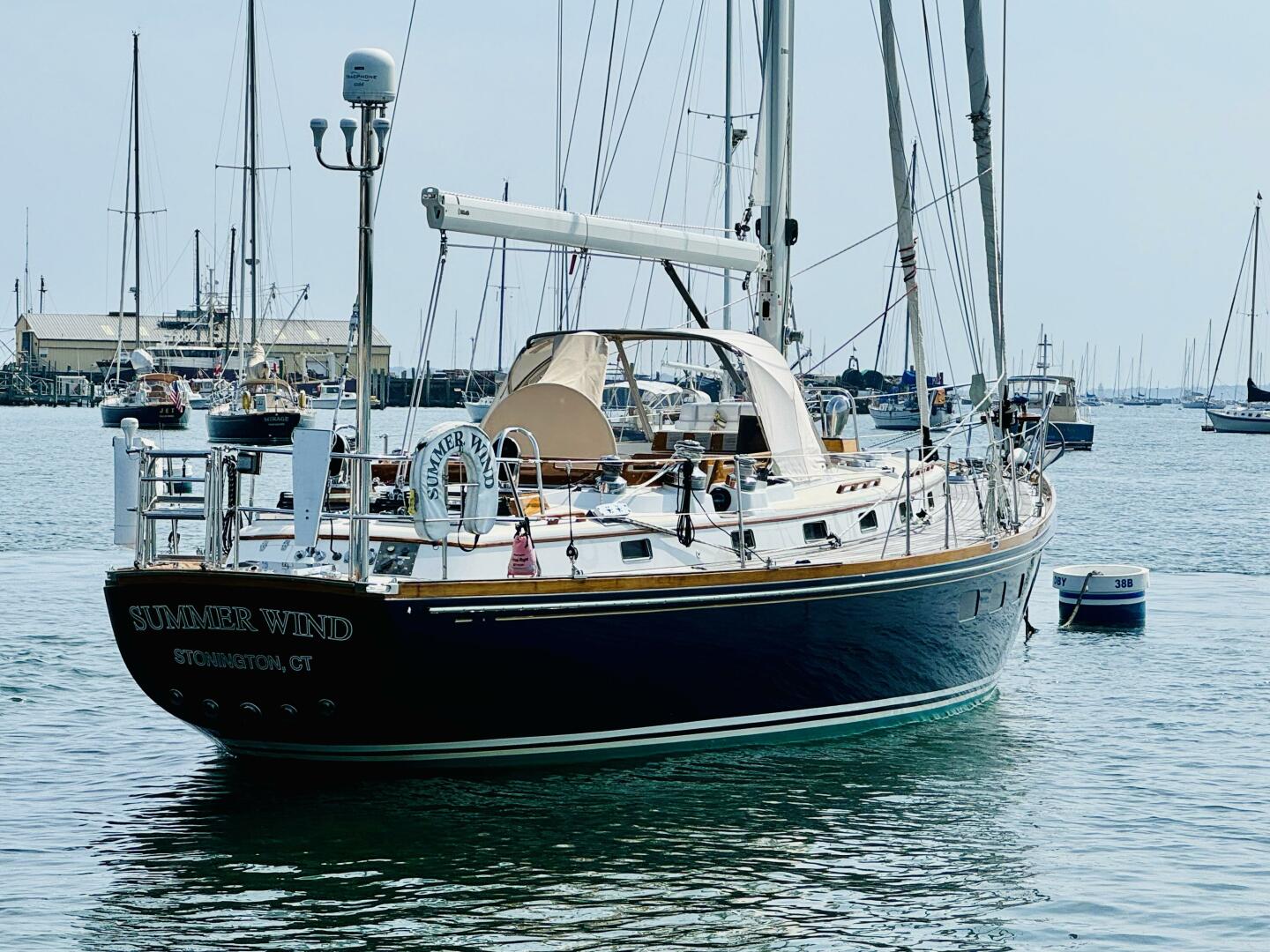 Slide: The Image of Little Harbor 46 Center Cockpit 1986 - 4923811
