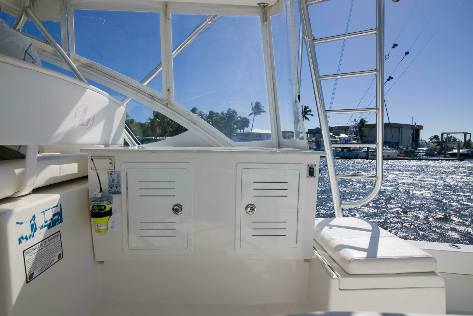 Slide: The Image of Luhrs 37 Date Night Keeping It Reel - Exterior Helm 2010 Luhrs 37 Canyon Express Keeping It Reel Date Night - 5271371