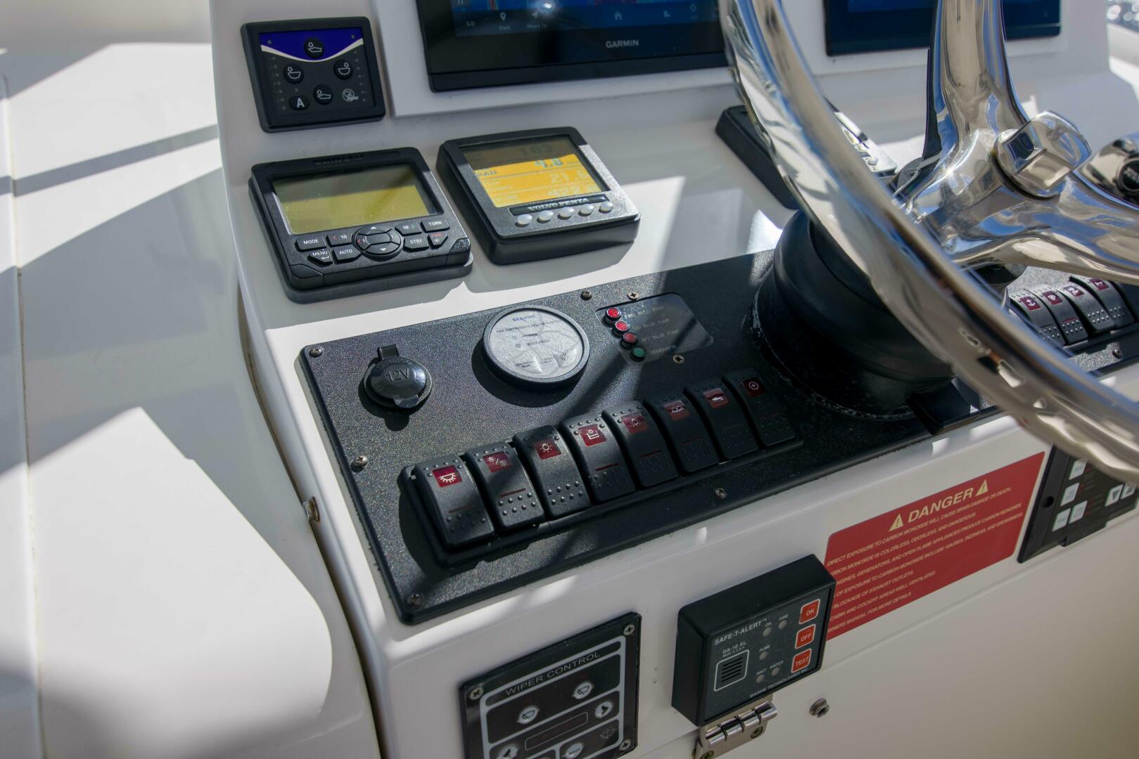 Slide: The Image of Luhrs 37 Date Night Keeping It Reel - Exterior Helm 2010 Luhrs 37 Canyon Express Keeping It Reel Date Night - 5271374